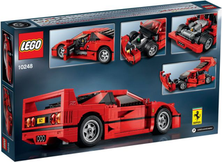 Illustration for article titled Steal of the Year? Ferrari F40 LEGO Model is $90, Has 1158 Pieces